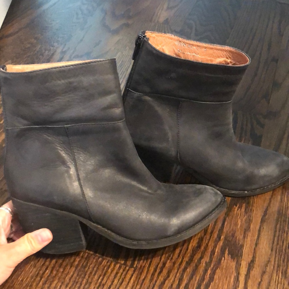 Black booties